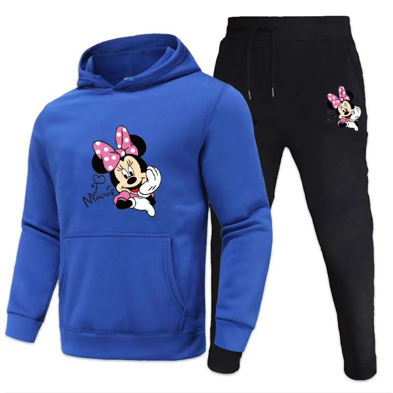 ディズニー ミッキー レディース セット アウトドア ホットセール 欧米ブランド 秋冬 プリント メンズ パーカー スウェットセット