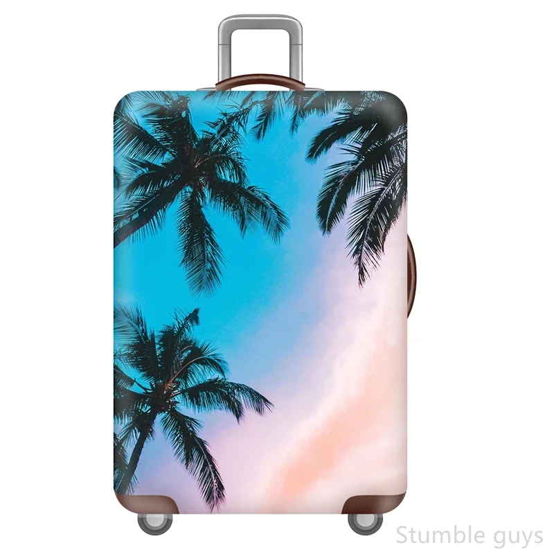 

Stretchy Washable Luggage Cover Protective Anti-Wear Suitcase Protector Useful Travel Accessory Leisure Trips Fits