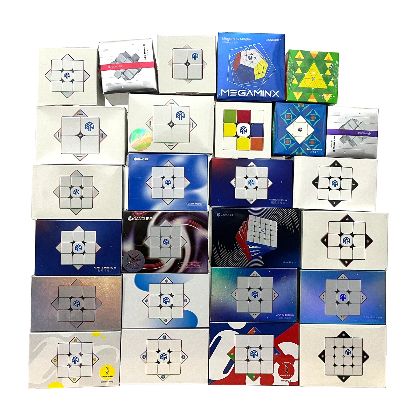 

[Cube Crazy] GAN Cube 3x3 GAN 11 12 13 14 15 460M V2 562 Megaminx Pyraminx Skewb Magnetic Magic Speed Cube Stickerless