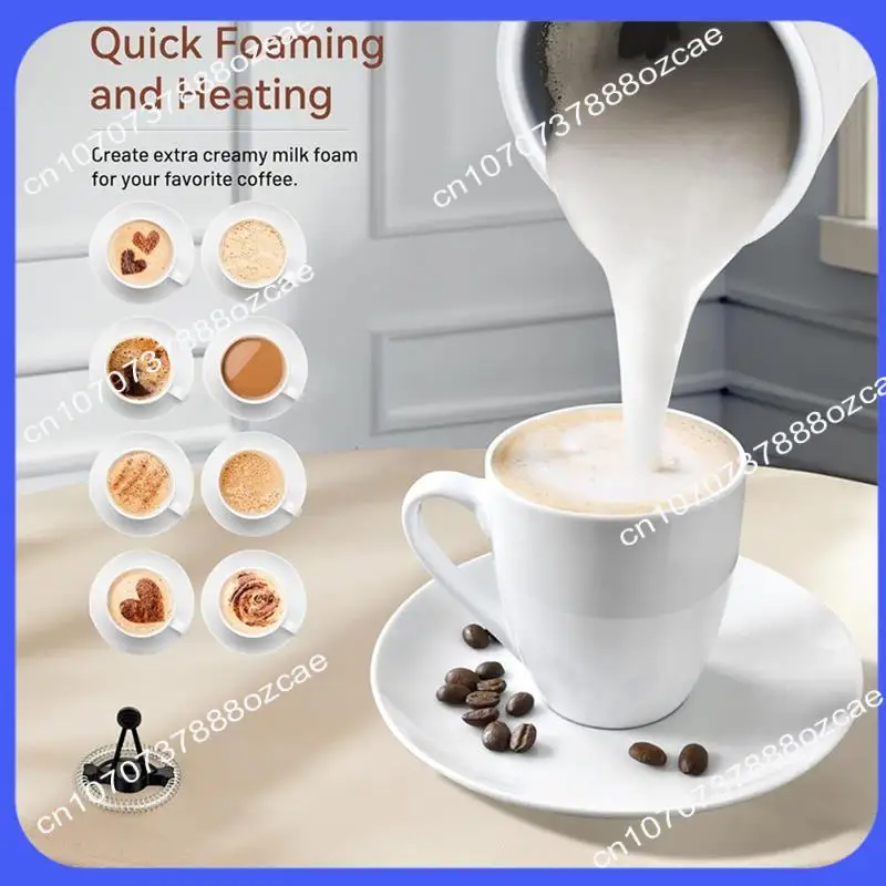 Keurig K-Latte 싱글 서브 K-컵용 A26P 교체용 거품기 전기 우유 기선 MMF-809-BL