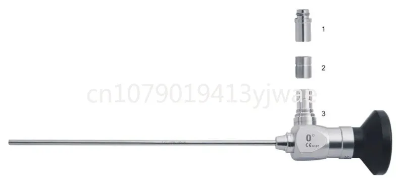 Endoscope en acier inoxydable C0010, équipement ORL, instruments de kanologie, kanoscope