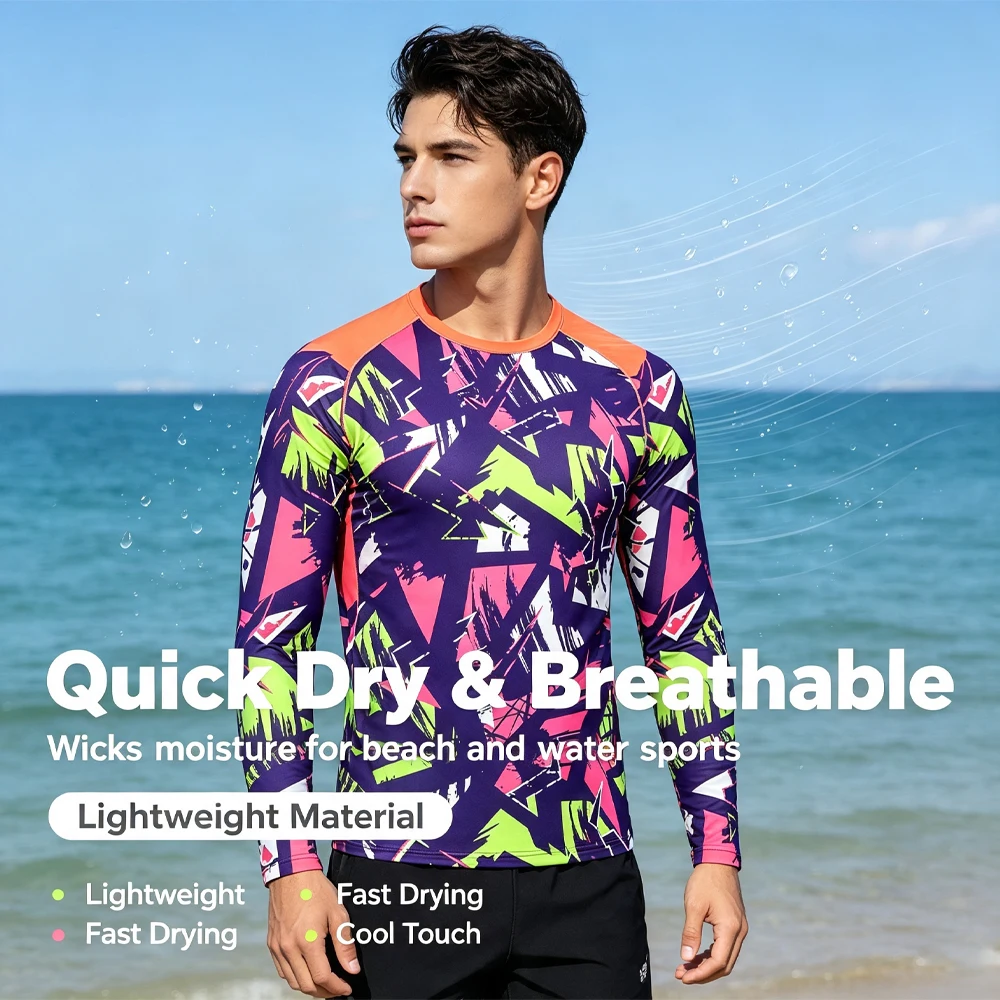 Mens Fishing Shirt Long Sleeve - Camping Outdoor Clothing ulasan dan harga