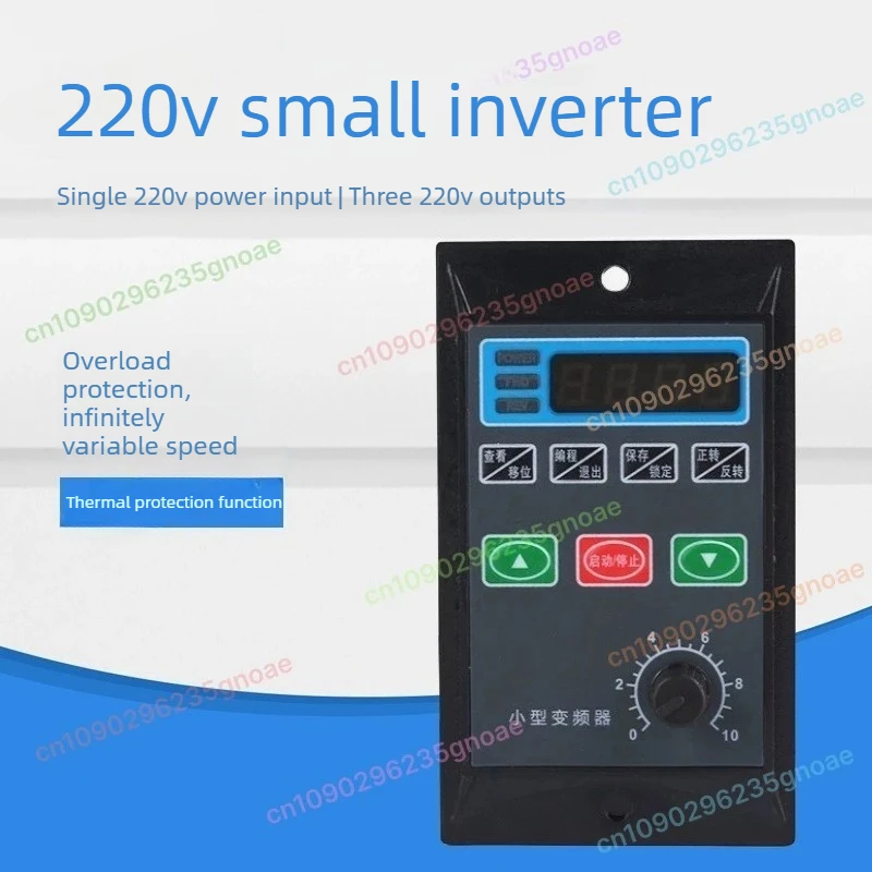 

1pcs Small Simple Universal Inverter Single-phase 220V to Three-phase 220V Motor 200/400/750W Small Power