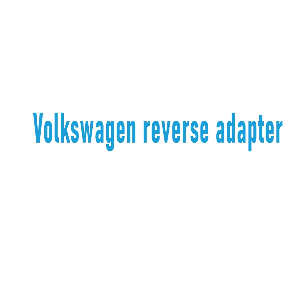 For VW original car camera adapter