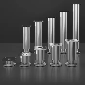 1 Stück Edelstahl verdickt Schrank Fuß verstellung tragende TV-Schrank Sofa Couch tisch Möbel Tisch Stütz fuß