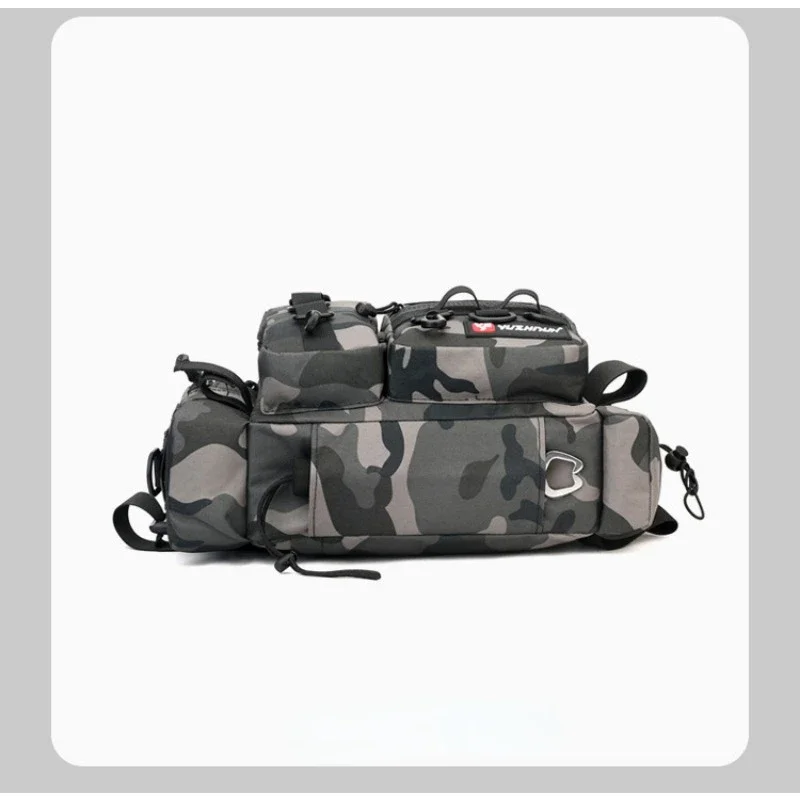 Imagem -04 - Multifuncional Lure Fishing Bolsa Cintura Bolsas para Vara de Pesca e Iscas Crossbody Tackle Backpack Acessórios de Pesca Ferramentas