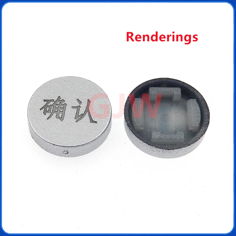 10PCS Plastic transparent key cap Power switch cap Power amplifier panel button cap Switch cap 6 * 6 switch cap