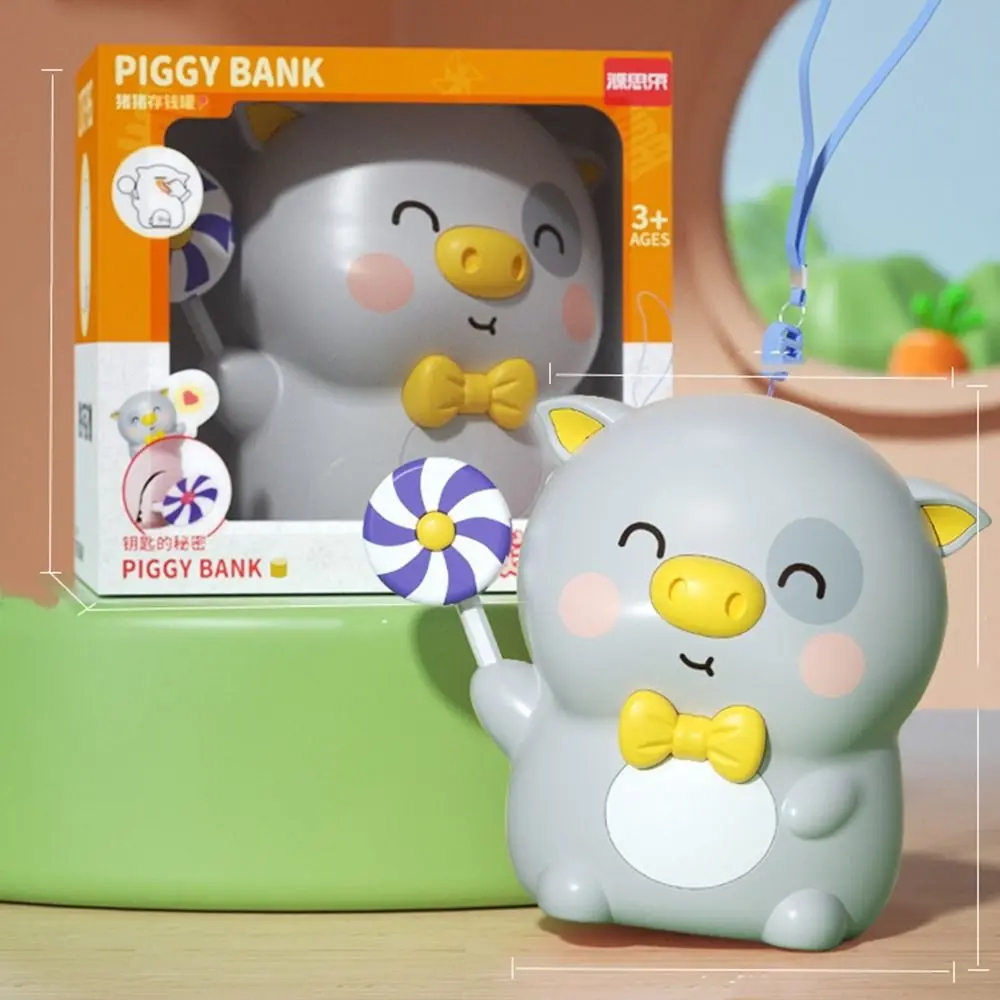Economize dinheiro brinquedo para crianças porco coelho decoração de casa brinquedo armário de dinheiro caixa de dinheiro cofrinho caixa de moedas caixa de dinheiro