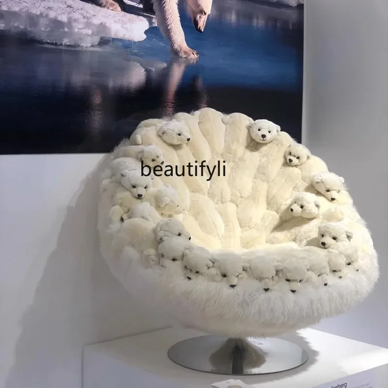 

ss26 Modern light luxury villa creative personality animal leisure chair