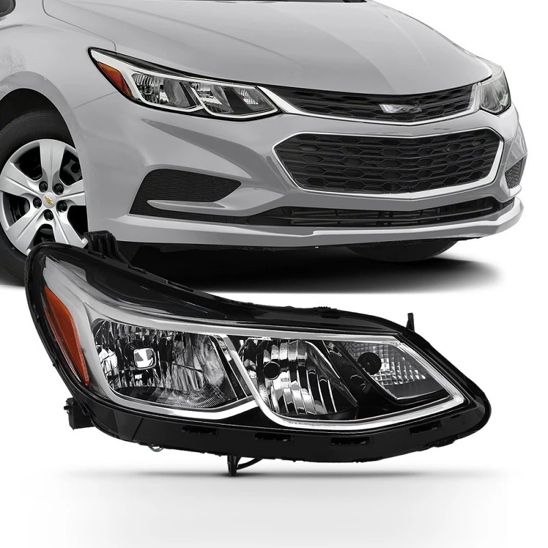 Whole Sale Car Headlight Auto Halogen Headlight For Chevrolet Cruze-2016 2017 2018 USA Typecustom