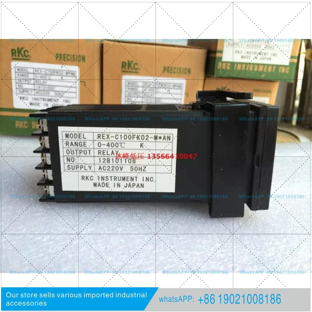 REX-C100 FK02-M * AN Intelligent Temperature Controller Type K, Relay Output RELAY Solid State Output