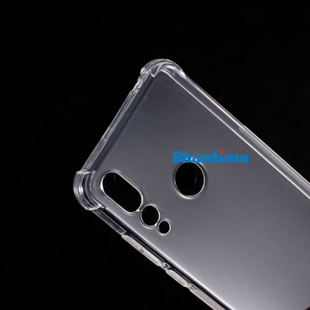 Designed for Lenovo Z5S Case Crystal Clear, Non-Yellowing Military-Grade Drop Protection Slim Shockproof Cover