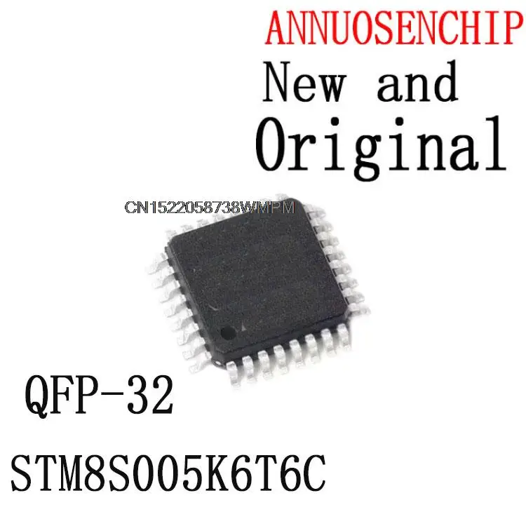 

10PCS 50PCS STM8S005K6T6 STM8S005 8S005 QFP-32 IC In stock! STM8S005K6T6C