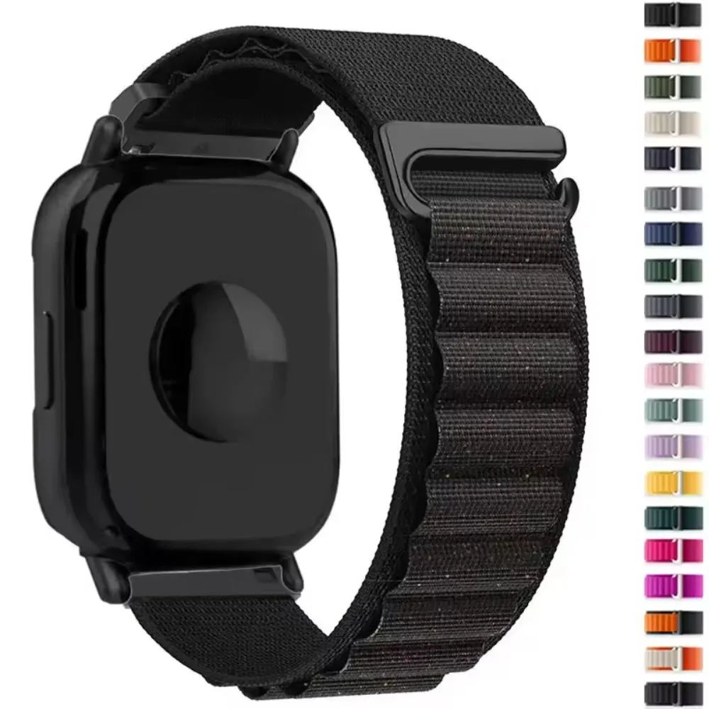 Alpine Loop Nylon Strap for Redmi Watch 4/5 Breathable Comfortable Wristband for Xiaomi Mi Band 8 Pro/9 Pro Accessories Bracelet