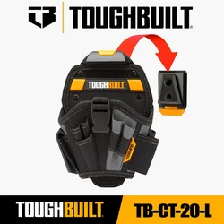 TOUGHBUILT TB-CT-20-L Drill Holster Large Hand Drill Special Belt Bag Decoration Portable Tool Bag Toughbuilt Drill Holster