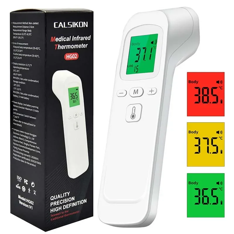 Medical Digital Infrared Thermometer Quick Temperature Measurement Medical Handheld Body Forehead Non-contact Thermometer