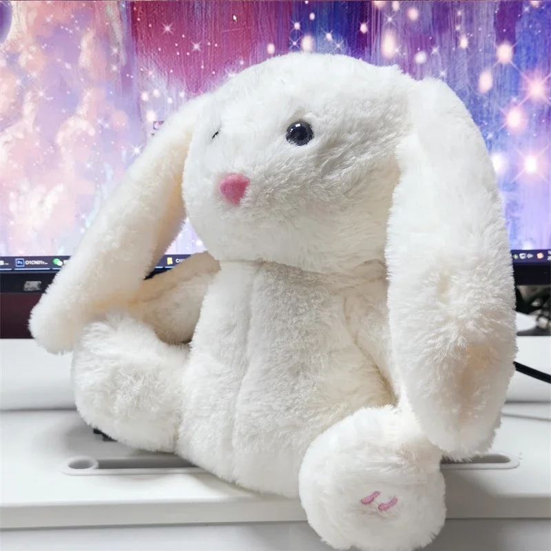 Breathing Rabbit Toy Baby Soothing Koala Plush Doll Baby Kids Soothing Music Baby Sleeping Companion Sound and Light Doll Toys