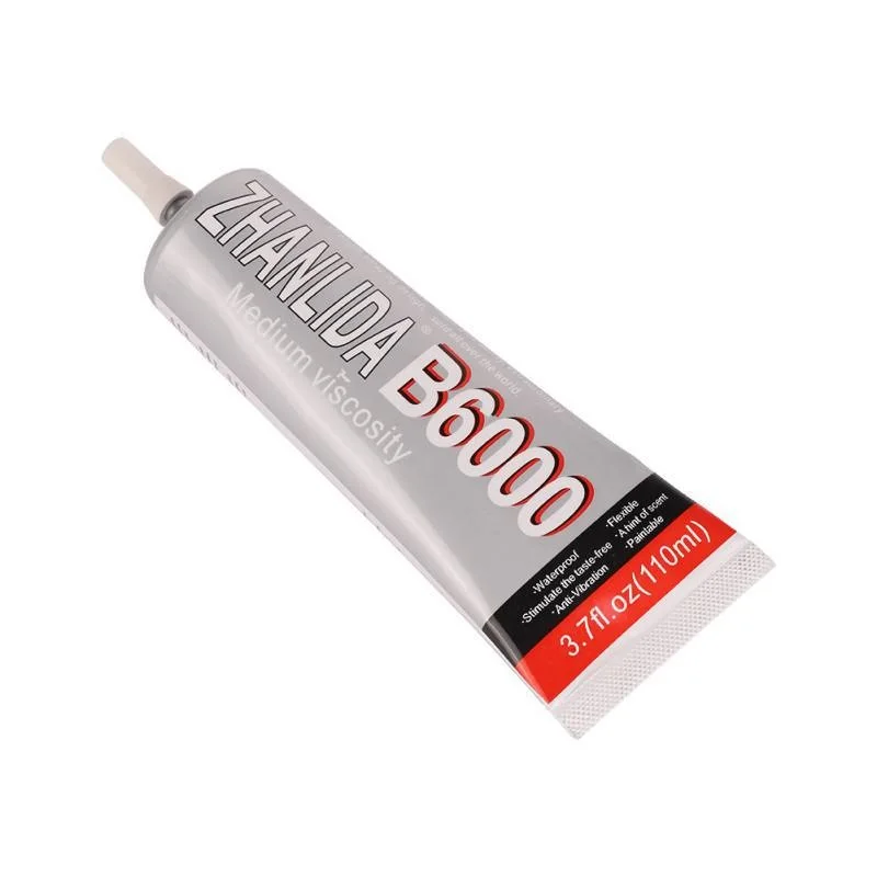 ZLD E6000 110ml Super Liquid Glue Multipurpose Adhesive DIY Jewelry Cloth Crafts Crystal Rhinestone Repair Phone Screen Glass