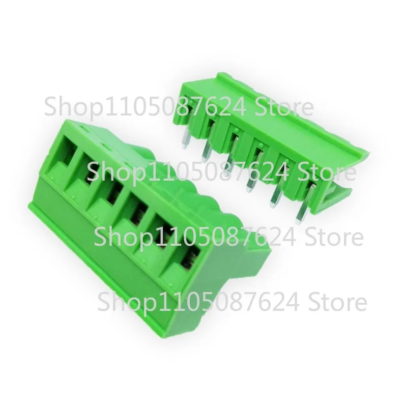 ZZZ 10Set 2EDG 6P Plug-in Screw Terminal Block Connector 5.08mm Right Angle