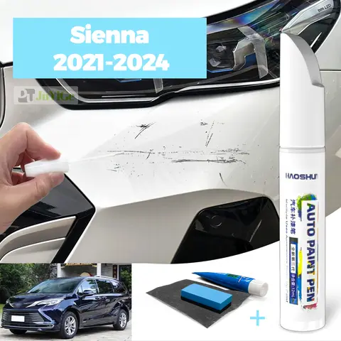 टोयोटा सिएना 2021-2024 2022 2023 कार पेंट पेन पेंट केयर फिक्सर स्क्रैच रिपेयर वैक्स पेंटिंग स्क्रैच रिमूवर एक्सेसरीज़ के लिए 8 best sales टोयोटा सिएना 2024 - №8