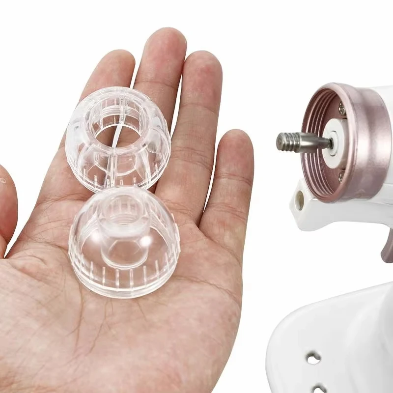 Meso portatile per ringiovanimento della pressione negativa del viso e dispositivo iniettore per mesoterapia antietà con indicatore LED