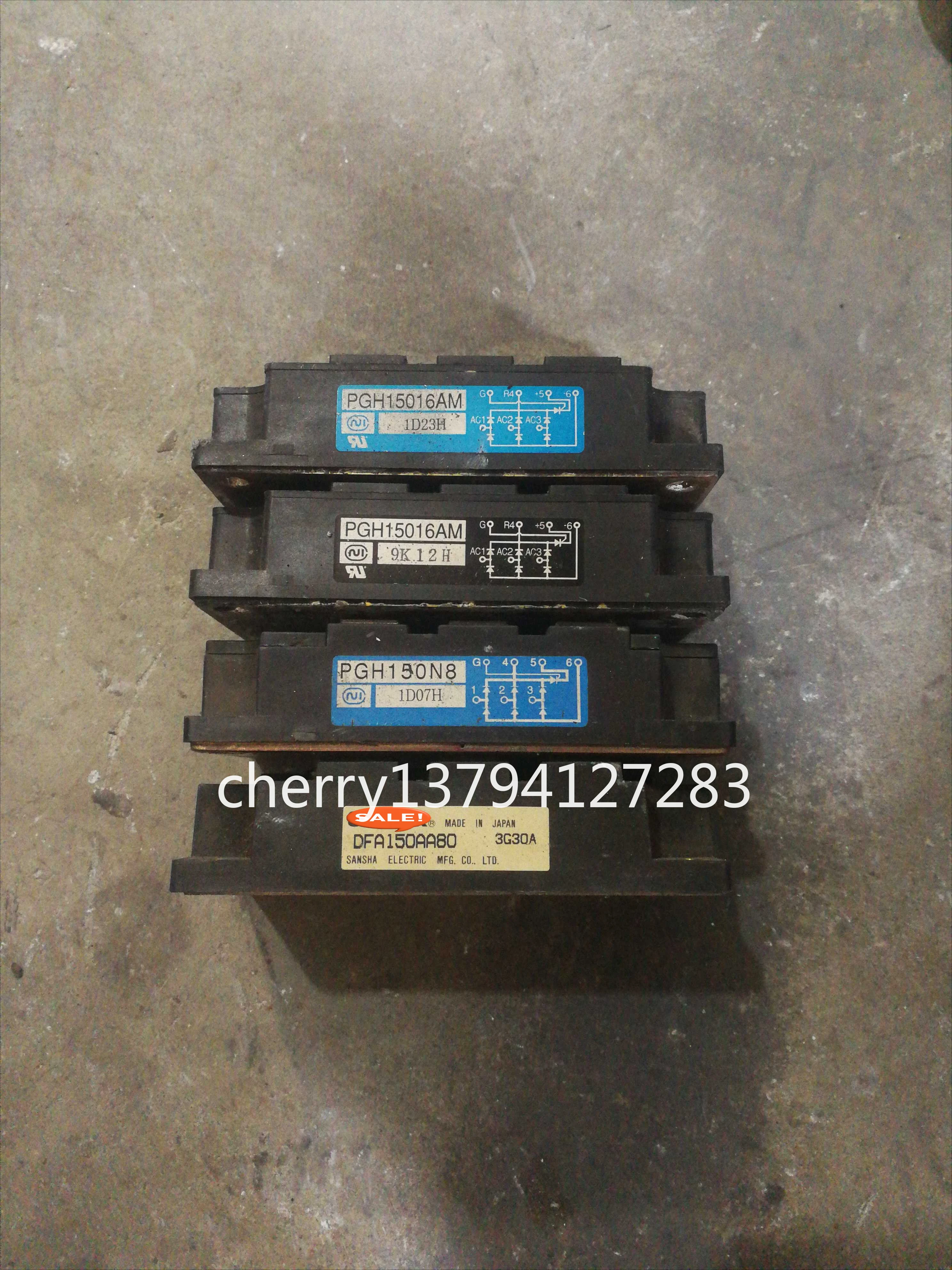 (1pcs) DFA150AA80  PGH150N8   PGH15016AM    DFA150AA160   used  the test pass  Electronic Components & Supplies