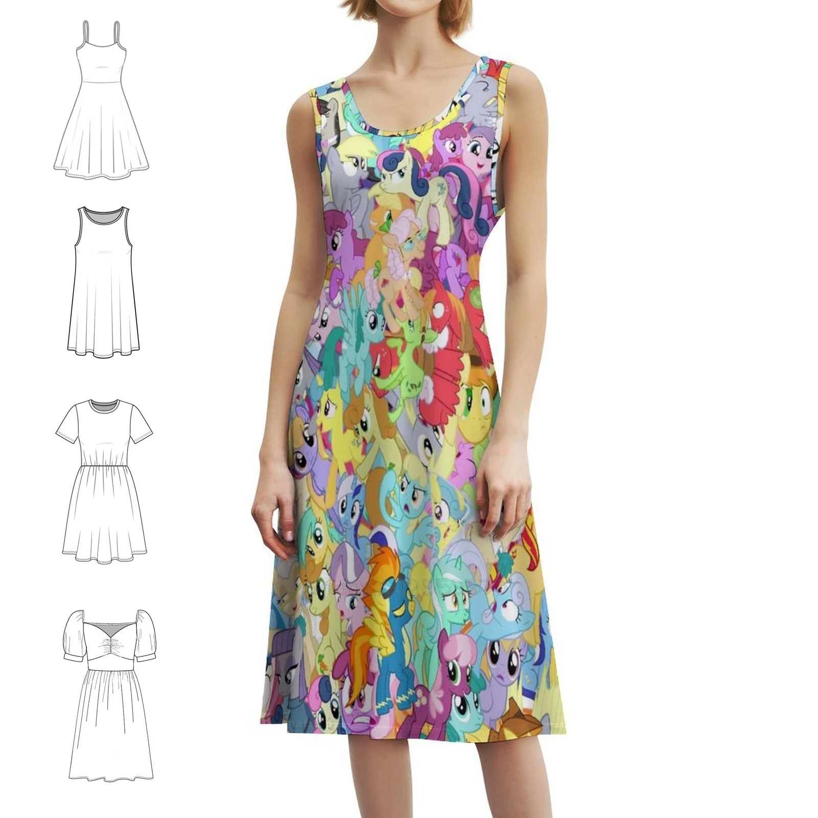 

Фон беспорядок в стиле бохо шикарное платье элегантное модное пляжное свадебное платье Lyra Bonbon Derpy Cheerilee My Little женская одежда