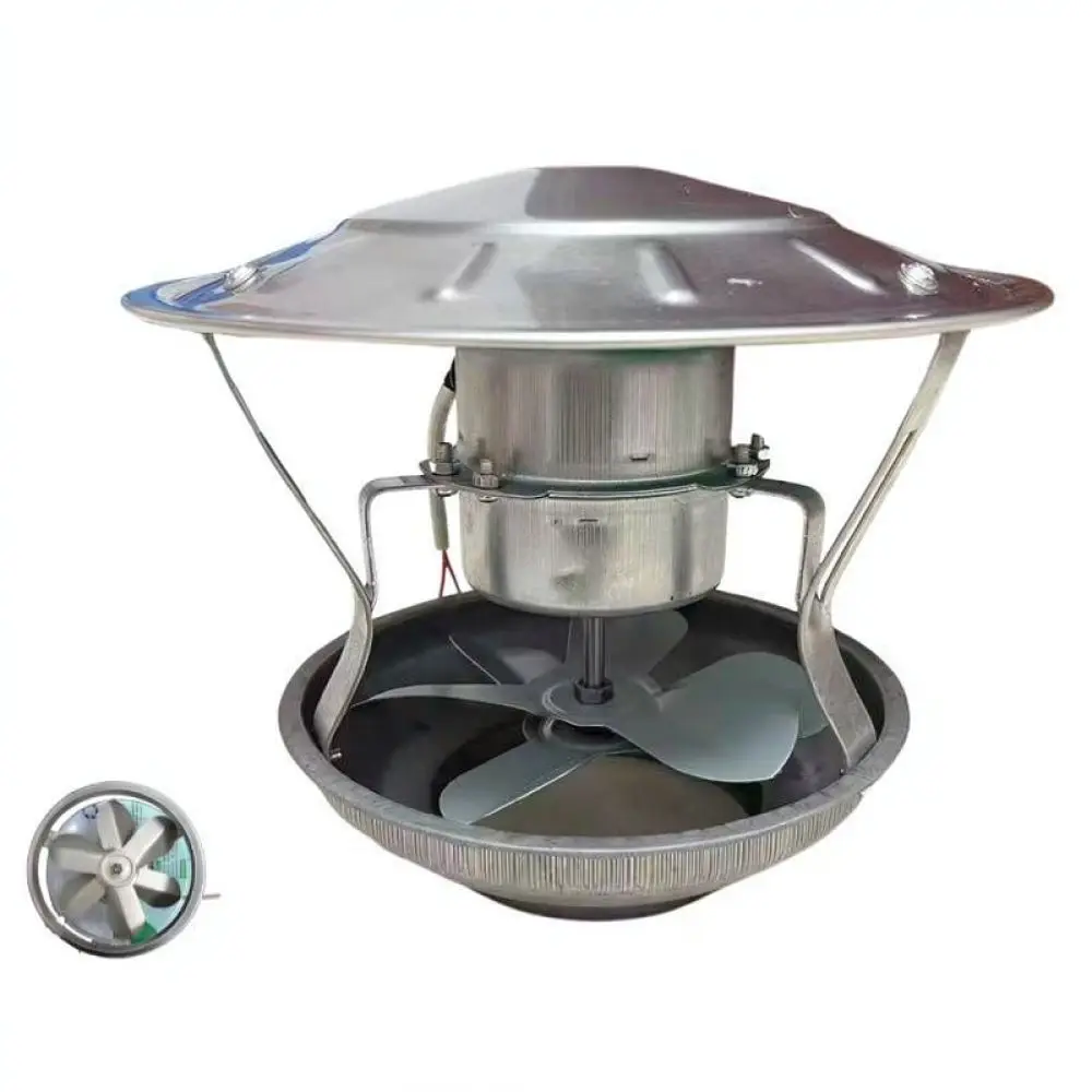 Electric Chimney Blower For Stove Fireplace Ventilation Powerful Exhaust Pipe Fan Smoke Extraction Air Booster