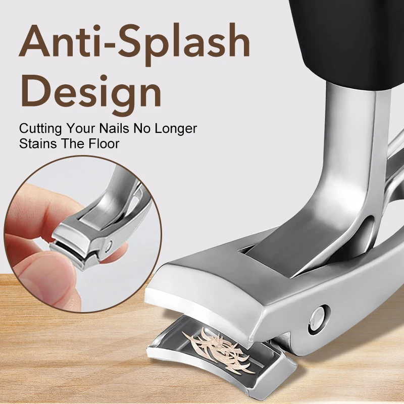 ที่ตัดเล็บเท้าแบบเฉียง 1 ชิ้น สำหรับเล็บเท้าหนาหรือเล็บขบ ใบมีดโค้งเฉียงคม ด้ามจับยาง ที่ตัดเล็บมือ