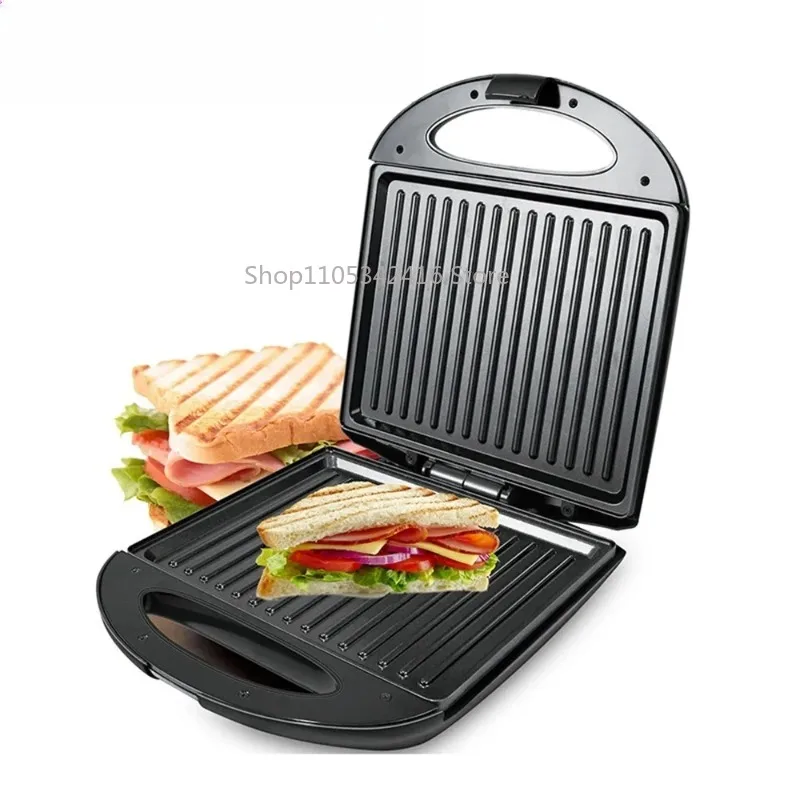 1400W Electric Sandwich & Waffle Maker, Non-Stick Plate Kitchen Breakfast Cooking Appliance