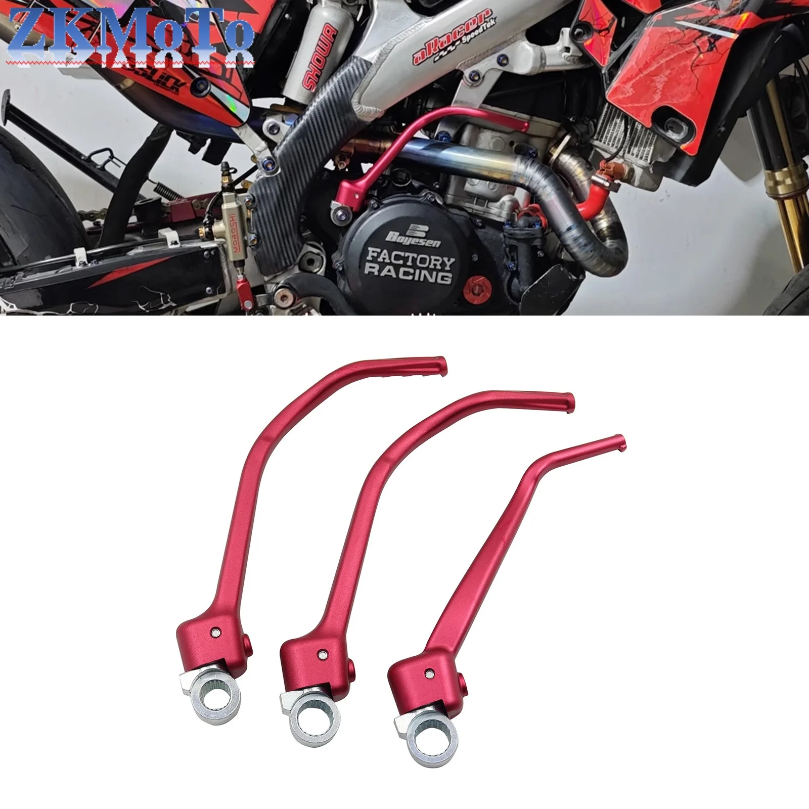 

Motorcycle CNC Forged Kick Start Starter Lever Pedal For Honda CRF250R 2012-2017 CRF450R 2009-2016 CRF150R 2007-2024 CRF 250R