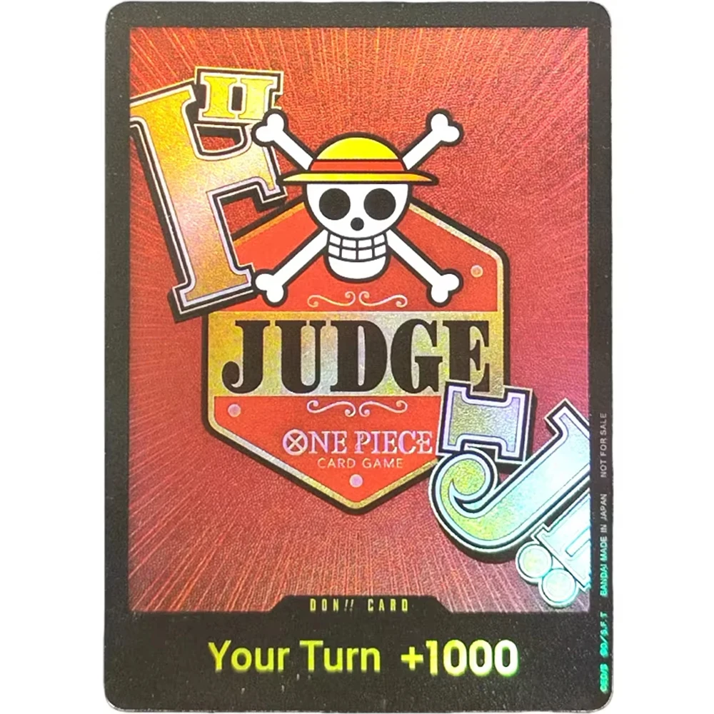 

Коллекционные карточки ONE PIECE GAME Judge DON!! Карточки EN DIY: Высококачественные самодельные игровые аниме-карточки, подарок-игрушка