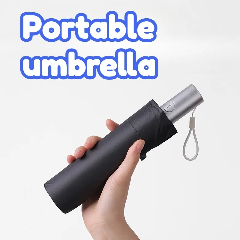 Lightweight Auto Retractable Folding Umbrella Carbon Fiber Frame Anti Springback Safe Retraction Umbrellas Travel Rain Gear