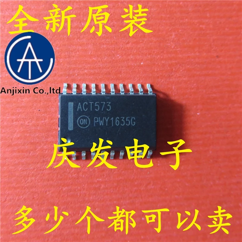 10 قطعة أصلية جديدة في المخزون SN74ACT573DWR SOP20 ACT573