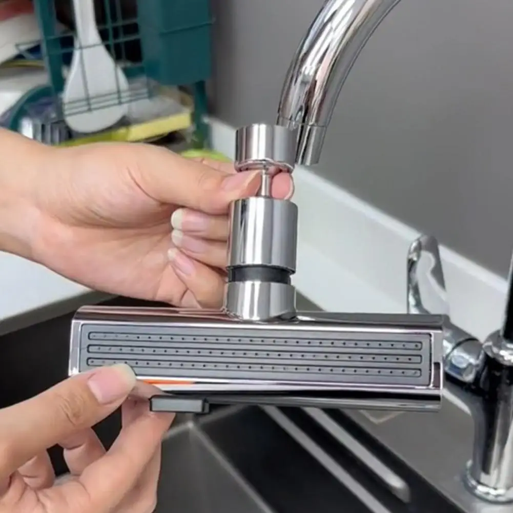 Kitchen Extension Faucet Effortless Installation Splash-proof 360-degree Waterfall Kitchen Faucet with Extension Aerator Enhance