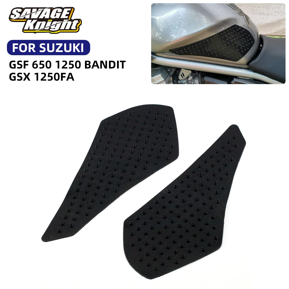 

GSF 1250 BANDIT Motorcycle Gas Tank Knee Grip Pad For Suzuki GSF650 GSF1250 GSX1250FA GSF 650 Side Tank Traction Pad Sticker