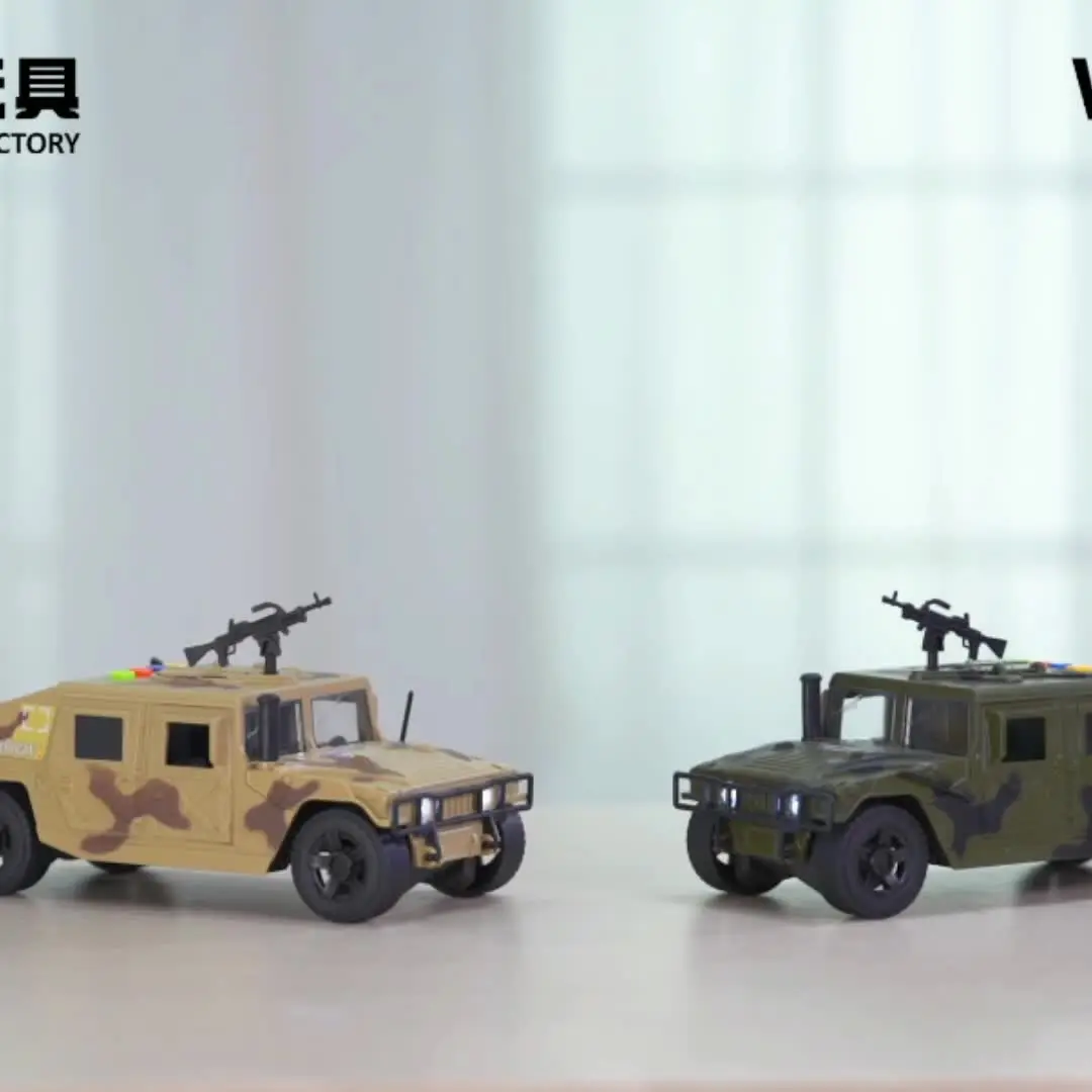 1:16 Purple Hummer Tank Model Car 6-12Y