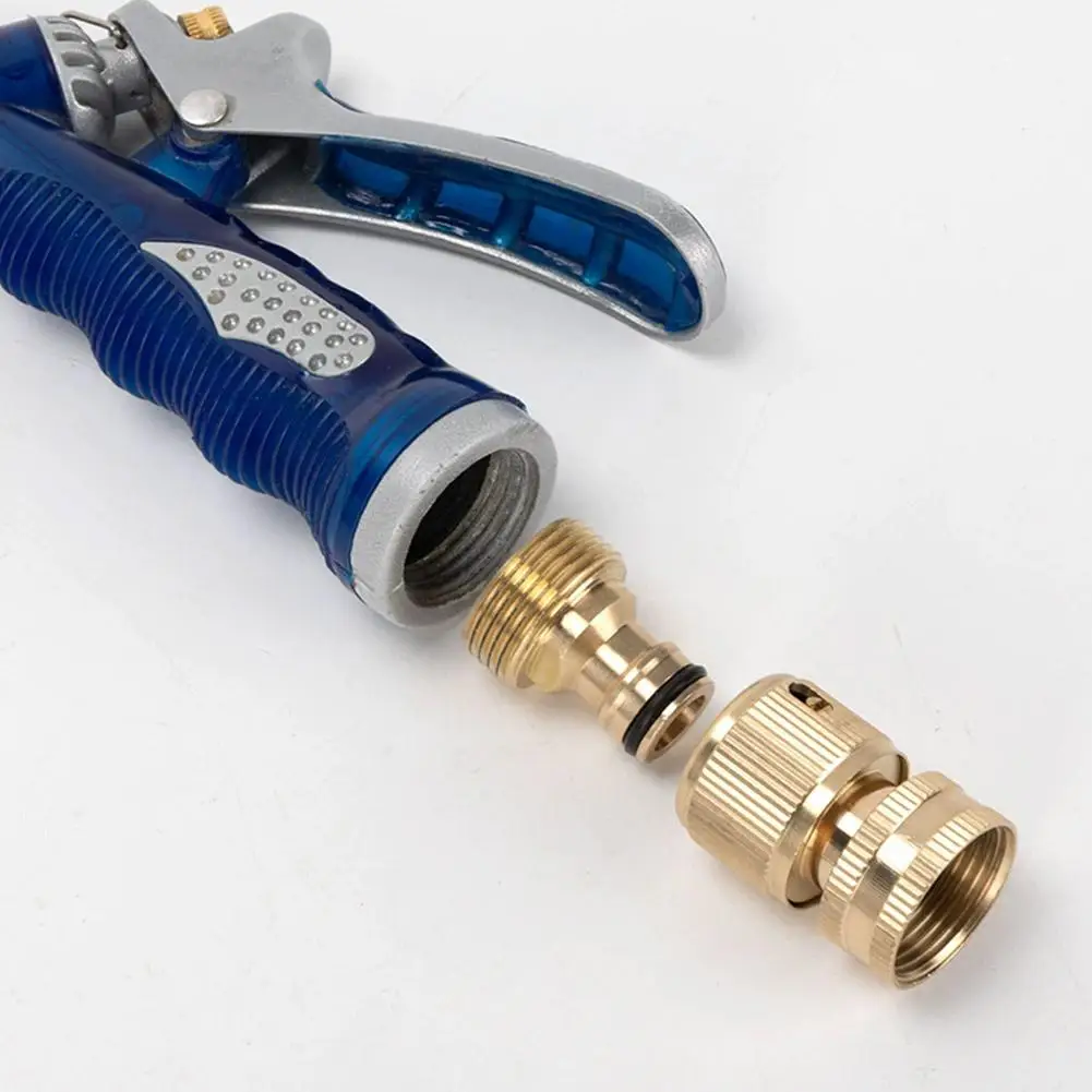 1PCS Brass Garden Hose Quick Connect Fitting3/4