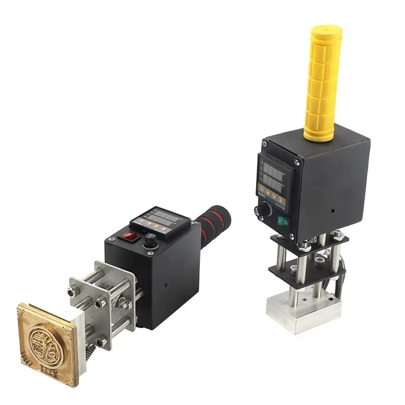 Máquina automática de prensa térmica de sapato LGITAL de alta qualidade elétrica portátil para planta de fabricação de logotipo de madeira de carimbo de couro