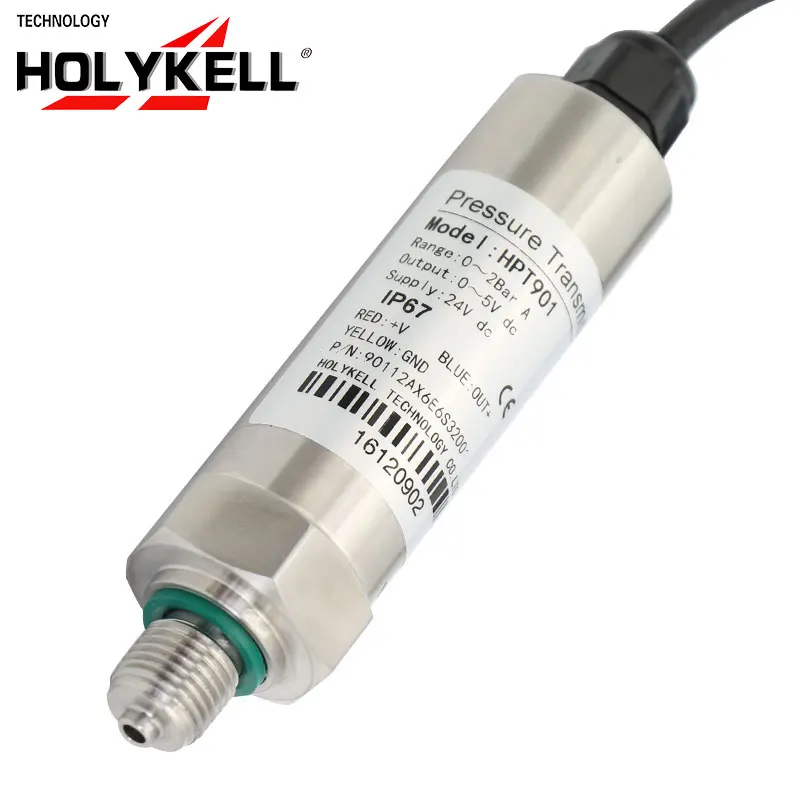

HotHolykell OEM HPT901 High Frequency Dynamic Pressure Sensor , High Speed Pressure Sensor