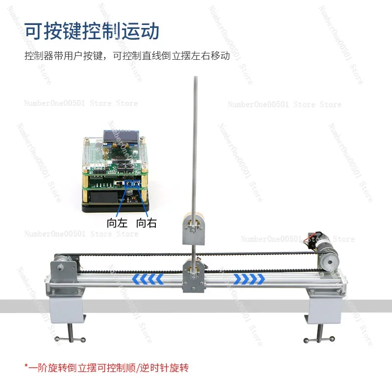 IP570/870 Linear Inverted Automatic Pendulum Energy Controller STM32 Rotary Inverted Pendulum