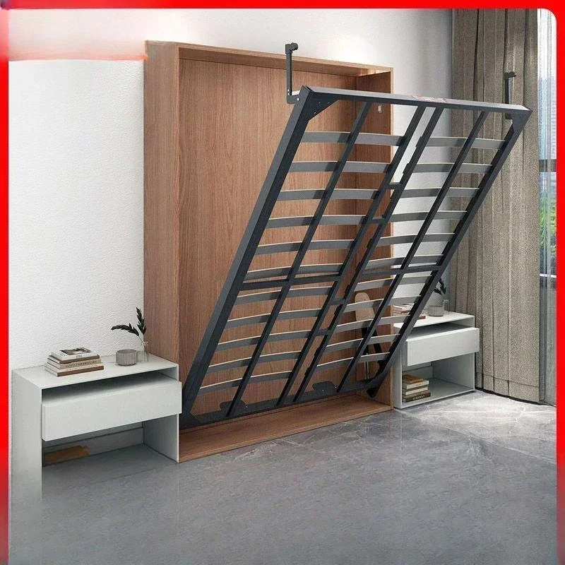 Enhanced invisible bed hardware accessories, folding bed, vertical and side bed, flipping bed, integrated Murphy wall