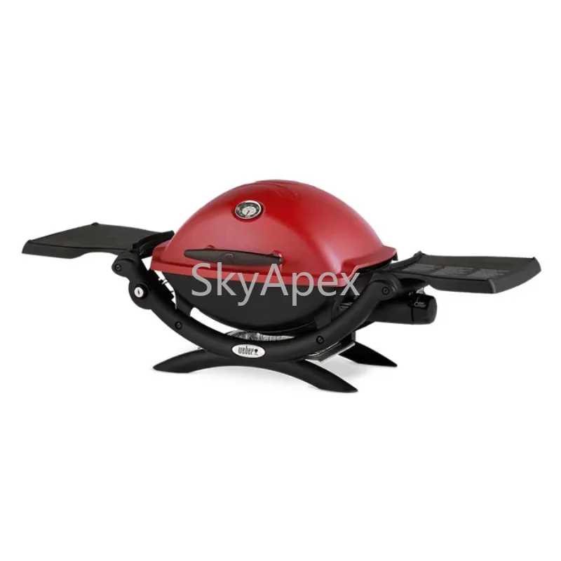 High Quality Tabletop Portable BBQ Gas Grill Stainless Steel Easy Clean Durable For Counter Top Propane Barbecue Camping Picnics