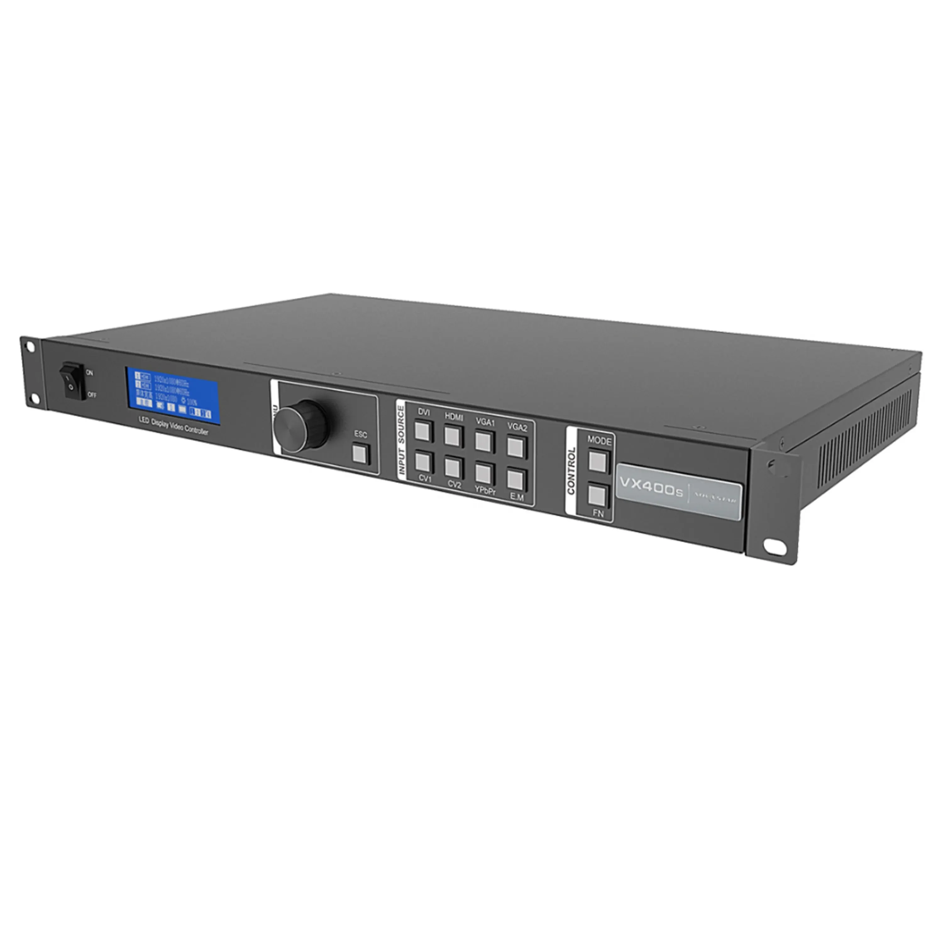 Muen Shenzhen Vx400svideo Controlador Áudio Profissional, Processador de Vídeo Display LED