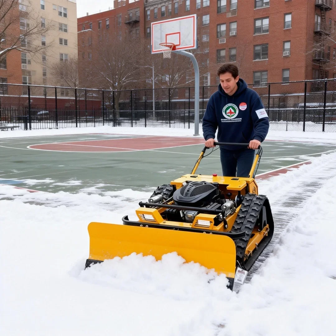 

Customized Snow Removal Grass Cutting Lawn Mower - Long-distance Remote Control Anti-slip Model for Large area Lawn Care