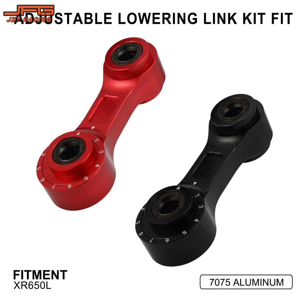 Lowering Links Kit Motorcycles Accessories Adjustable Rear Cushion Lever Suspension Linkage Drop For Honda XR 650L Dirt Pit Bike