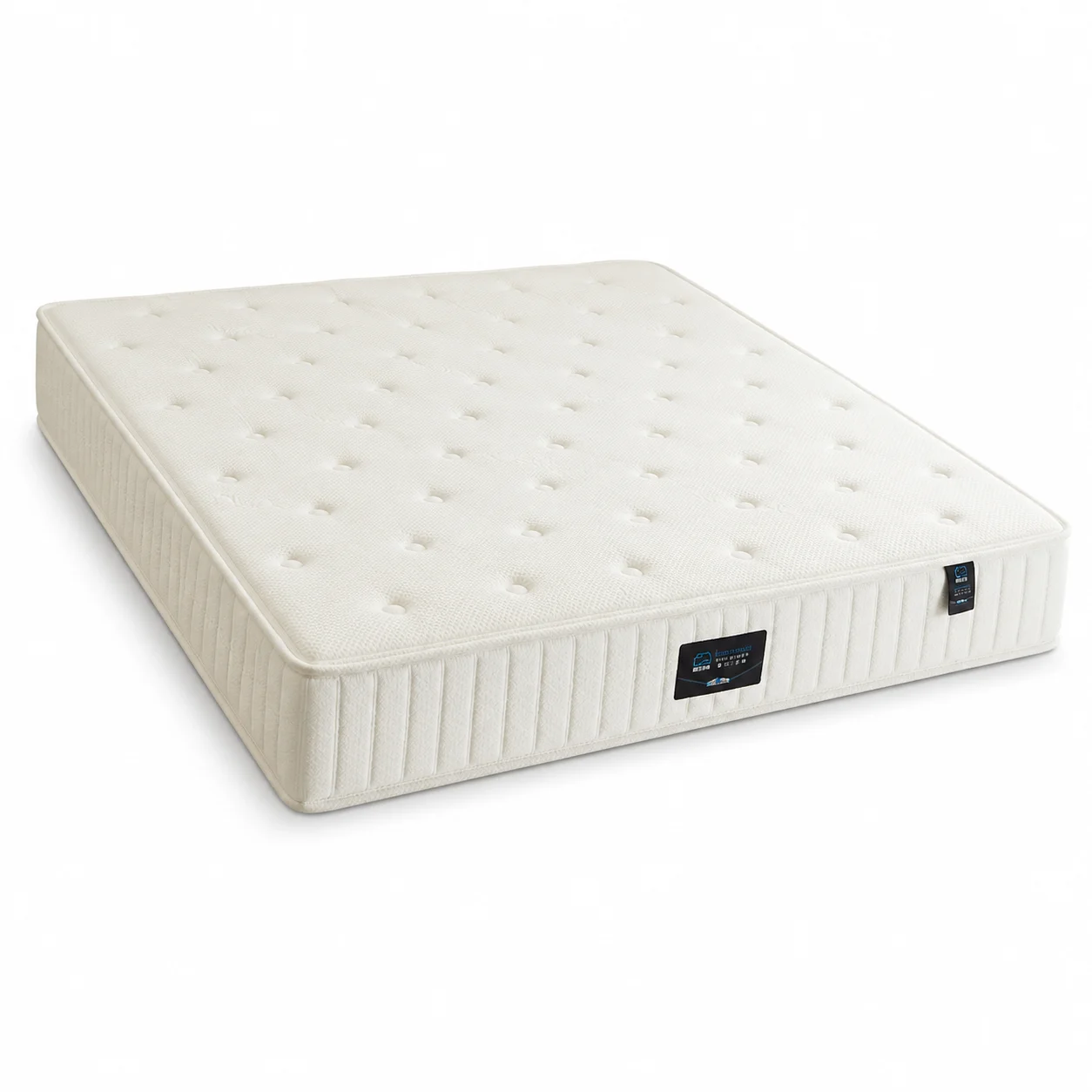 23cm Pocket Spring Mattress Medium Plush Hybrid Bed Mattress Breathable Anti-Mite Reinforced Edge Support