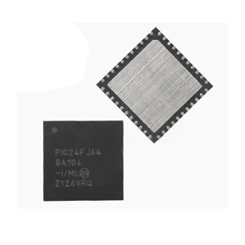 

1 Pcs PIC24FJ64GA104-I/ML QFN-44 Silk Screen PIC24FJ64GA104 Chip IC