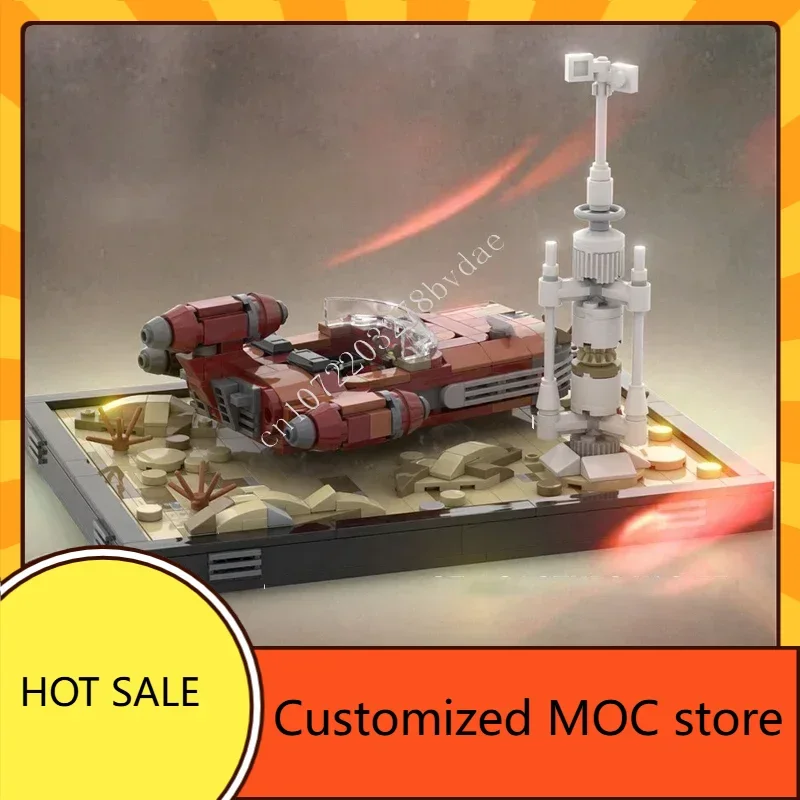 647 قطعة PiXEL-DANs الحليب والرمل حرب الفضاء MOC سفينة الفضاء معركة الألغاز CityArchitecture عيد الميلاد DIYAassembly لعبة هدية للأطفال #4