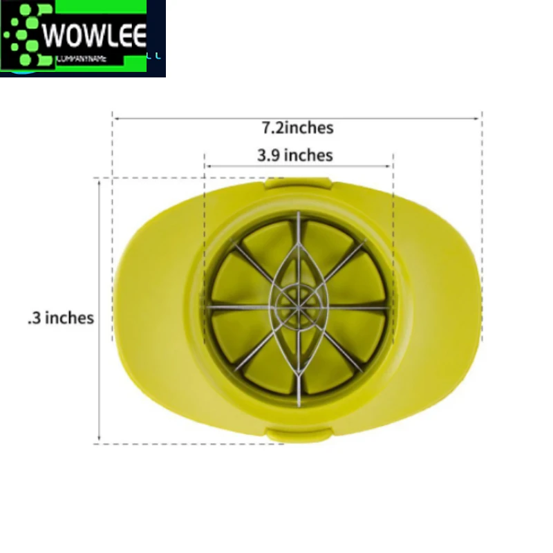 Imagem -03 - Apple Slicer Corer Intercambiáveis em Manga e Pêssego Tomate Express Gadget de Cozinha Multifuncional